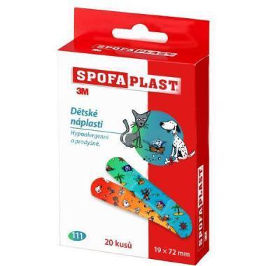 3M Spofaplast 111 Dětské náplasti 19 x 72 mm 20 ks