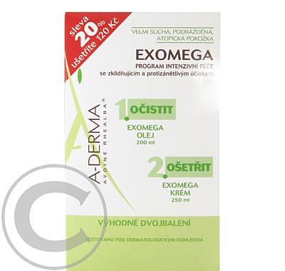 A-DERMA Exomega Creme 250ml Exomega Huile 200ml