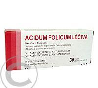 ACIDUM FOLICUM LÉČIVA  30X10MG Obalené tablety