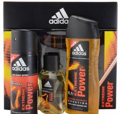 ADIDAS Extreme Power - sprchový gel 250 ml   EDT 50 ml   DEO spray 150 ml