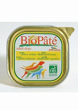 Almo Dog Bio Paté vanička kuře   zelenina 100g