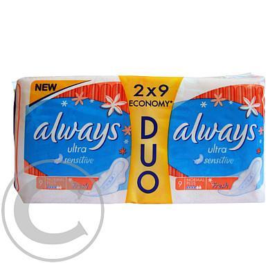 Always Sensitive Normal Duo Fresh (2x9ks)