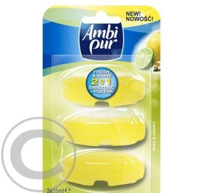 Ambi Pur WC blok náhradní náplň 3x55ml Lemon Lime