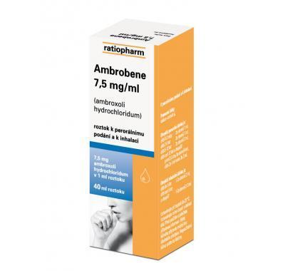 AMBROBENE 7.5 MG/ML  1X40ML Roztok