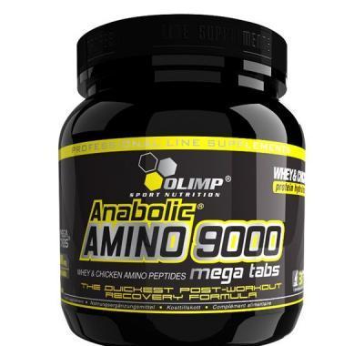 Anabolic Amino 9000, komplexní aminokyseliny, 300 kapslí, Olimp