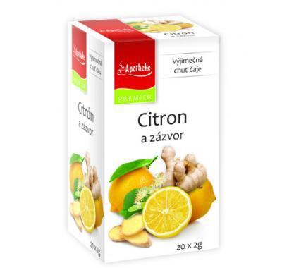 APOTHEKE Citron   zázvor s lípou 20x2 g