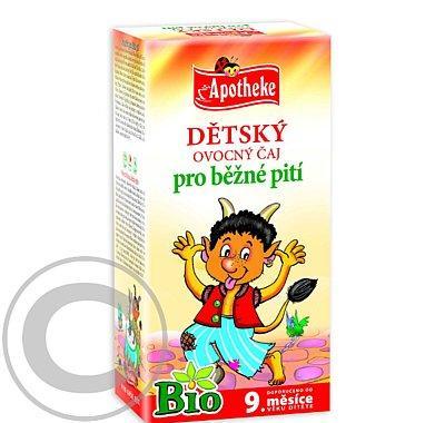 Apotheke Dětský čaj BIO ovocný 20x2g