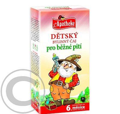 Apotheke Dětský čaj bylinný pro běžné pití 20x1.5g