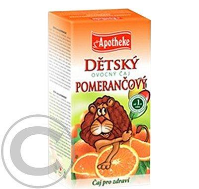 Apotheke Dětský ovocný čaj pomerančový 20x2g