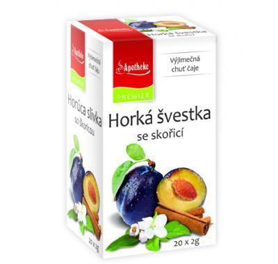 Apotheke Horká švestka se skořicí čaj 20x2g