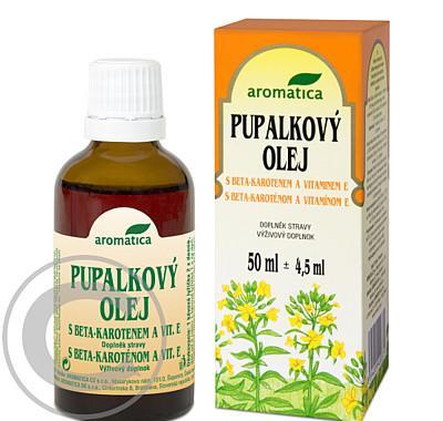 AROMATICA Pupalkový olej s beta-karotenem a vitamínem E 50 ml