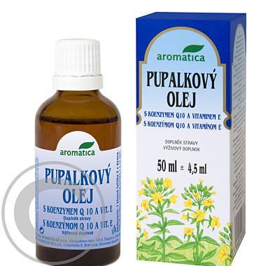 AROMATICA Pupalkový olej s koenzym Q10 a vitamín E 50 ml, AROMATICA, Pupalkový, olej, koenzym, Q10, vitamín, E, 50, ml