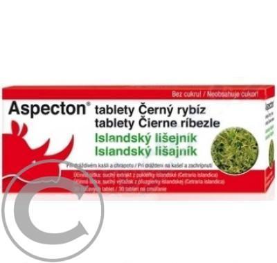 ASPECTON tablety na kašel černý rybíz 60 ks, ASPECTON, tablety, kašel, černý, rybíz, 60, ks
