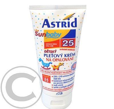 ASTRID dětský krém na opalování F25, 75 ml