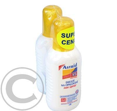 ASTRID sun spray emulze na opalování F15 200ml   Sun po opalování 200ml