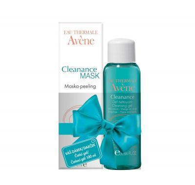 Avène Cleanance Maska-peeling 50 ml   Čisticí gel 100 ml ZDARMA