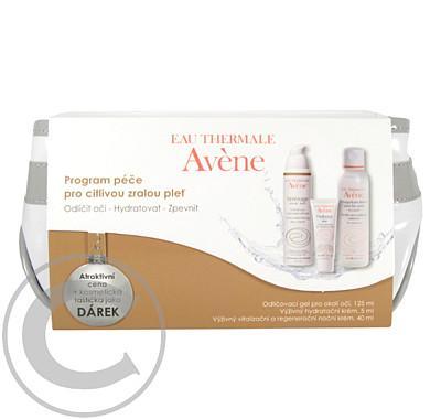 AVENE program pro citlivou zralou pleť Serenage nuit 40ml Demaq.yeux 125ml vzorek