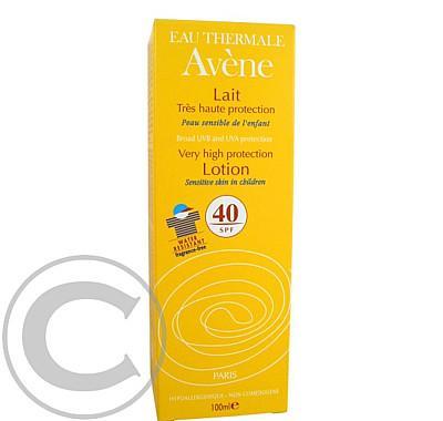 AVENE S opalovací mléko pro děti SPF40 100ml oranžová řada