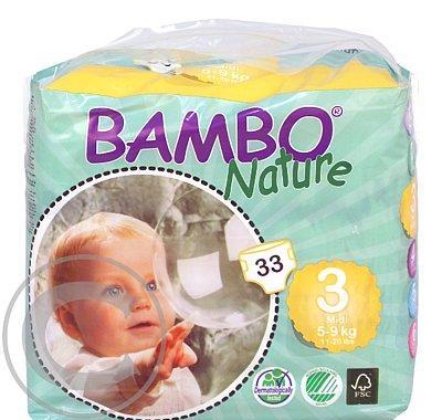 BAMBO Nature Midi plenkové kalhotky 5 - 9 kg 33 ks