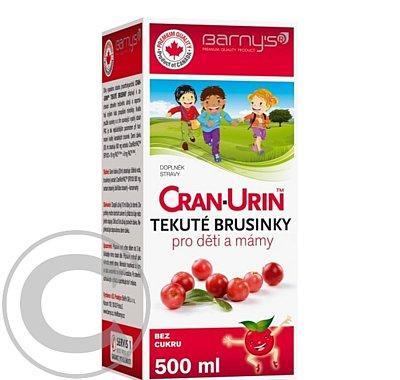 Barnys Cran-Urin tekuté brusinky 500ml, Barnys, Cran-Urin, tekuté, brusinky, 500ml