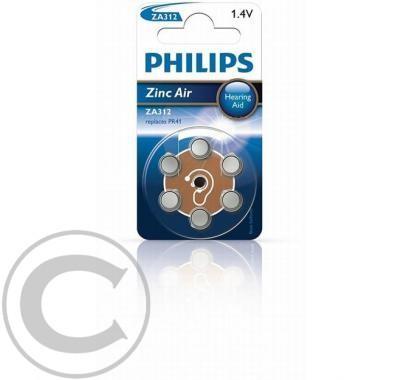 Baterie do naslouchadel PHILIPS ZA312B6A/10 6ks