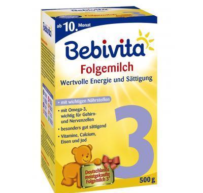 BEBIVITA Mléko 3 Pokračovací  500g