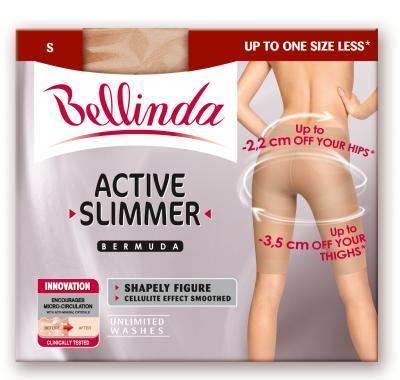 BELLINDA Active slimmer bermuda (zeštíhlující bermudy černé) velikost M