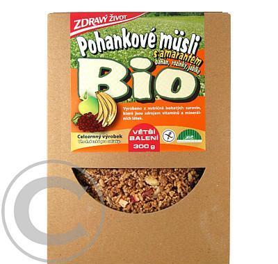 BIO Pohankové müsli Amarant banán rozink jablko300g