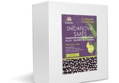 Bio snídaňová směs acai-banán-jahoda family 3,2kg