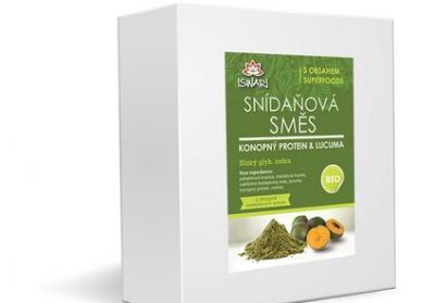 Bio snídaňová směs konopný protein-lucuma family 3,2kg