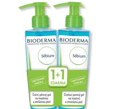 BIODERMA Sébium moussant 200ml 1 1 ZDARMA