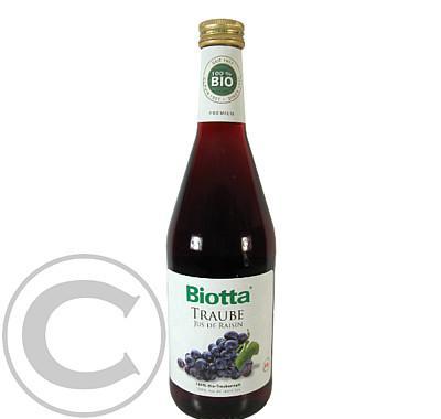 Biotta Vinné hrozny Bio 500 ml