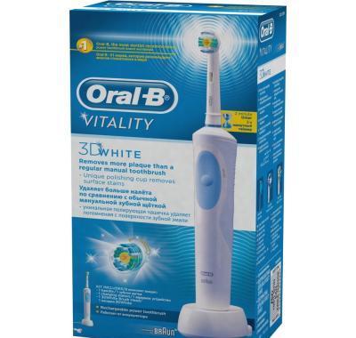 BRAUN D 12.513 Vitality 3D White Kartáček