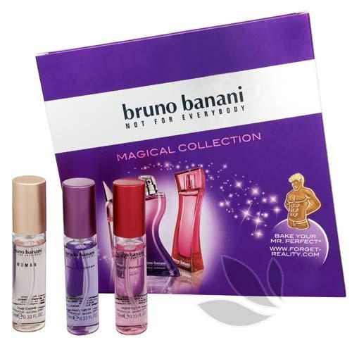 Bruno Banani Magical Collection - toaletní voda s rozprašovačem (3 x 10 ml)