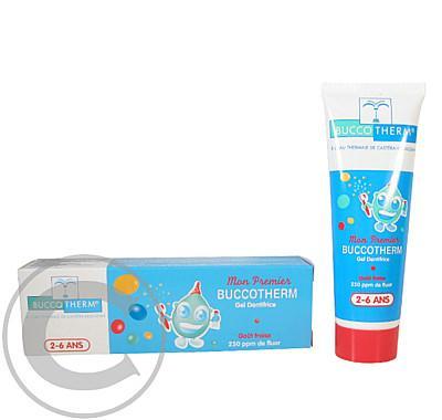 Buccotherm zubní gel děti 2-6let jahoda 50ml NOVINKA