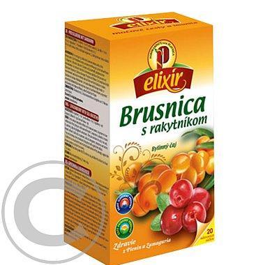 Čaj ELIXIR Brusinka s rakytníkem 20x1.5g