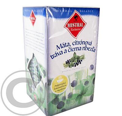 Čaj Mistrál Herbal Balance Máta  citronová tráva  černý rybíz 25 n.s.