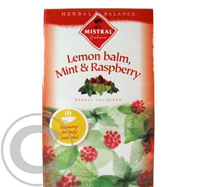 Čaj Mistrál Herbal Balance Meduňka máta malina 20ns