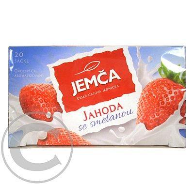 Čaj ovocný Jahoda se smetanou n.s.20x2g JEMČA