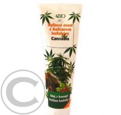 CANNABIS bylinný balzám s kaštanem koňským 300 ml, CANNABIS, bylinný, balzám, kaštanem, koňským, 300, ml