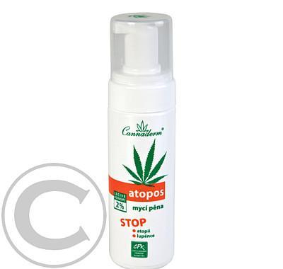 Cannaderm Atopos mycí pěna 180 ml