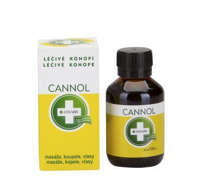 Cannol - konopný olej (masáž koupel vlasy) 100ml, Cannol, konopný, olej, masáž, koupel, vlasy, 100ml