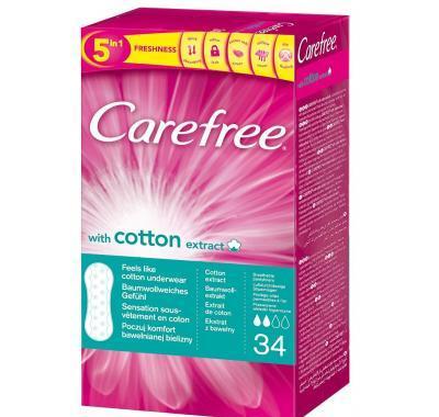 Carefree Slip Cotton 34 kusů