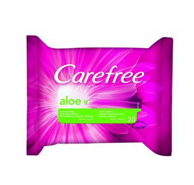 Carefree ubrousky intimní Aloe 20 kusů