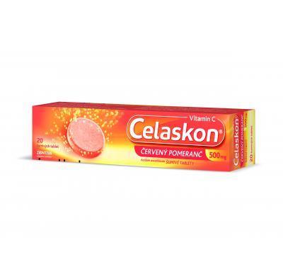 CELASKON 500 MG ČERVENÝ POMERANČ  20X500MG Šumivé tablety