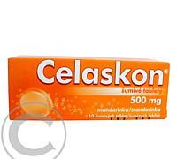 CELASKON 500 MG MANDARINKA 10X500MG Šumivé tablety