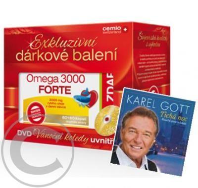 CEMIO Omega FORTE 3000mg 60 60 cps.   DVD Vánoční koledy ZDARMA