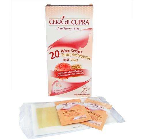 Cera di Cupra Wax Strips Body  20ks