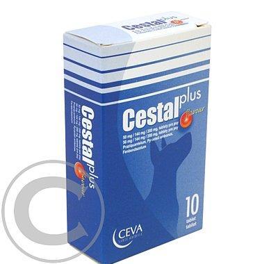 CESTAL PLUS FLAVOUR 50MG/144MG/200MG A.U.V. TBL 10