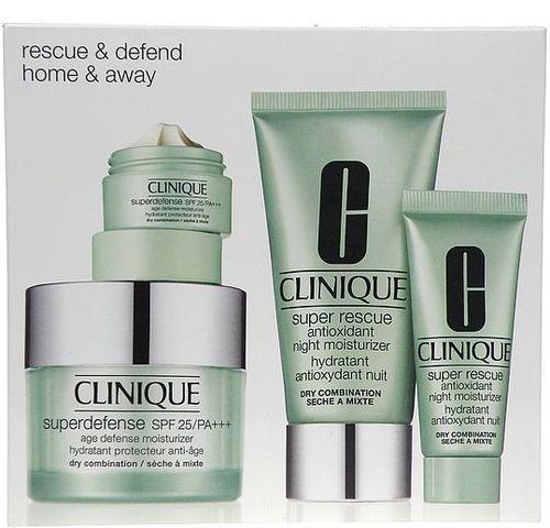 Clinique Superdefense Rescue Set  122ml 50ml   15ml Superdefense SPF25 Dry Combi